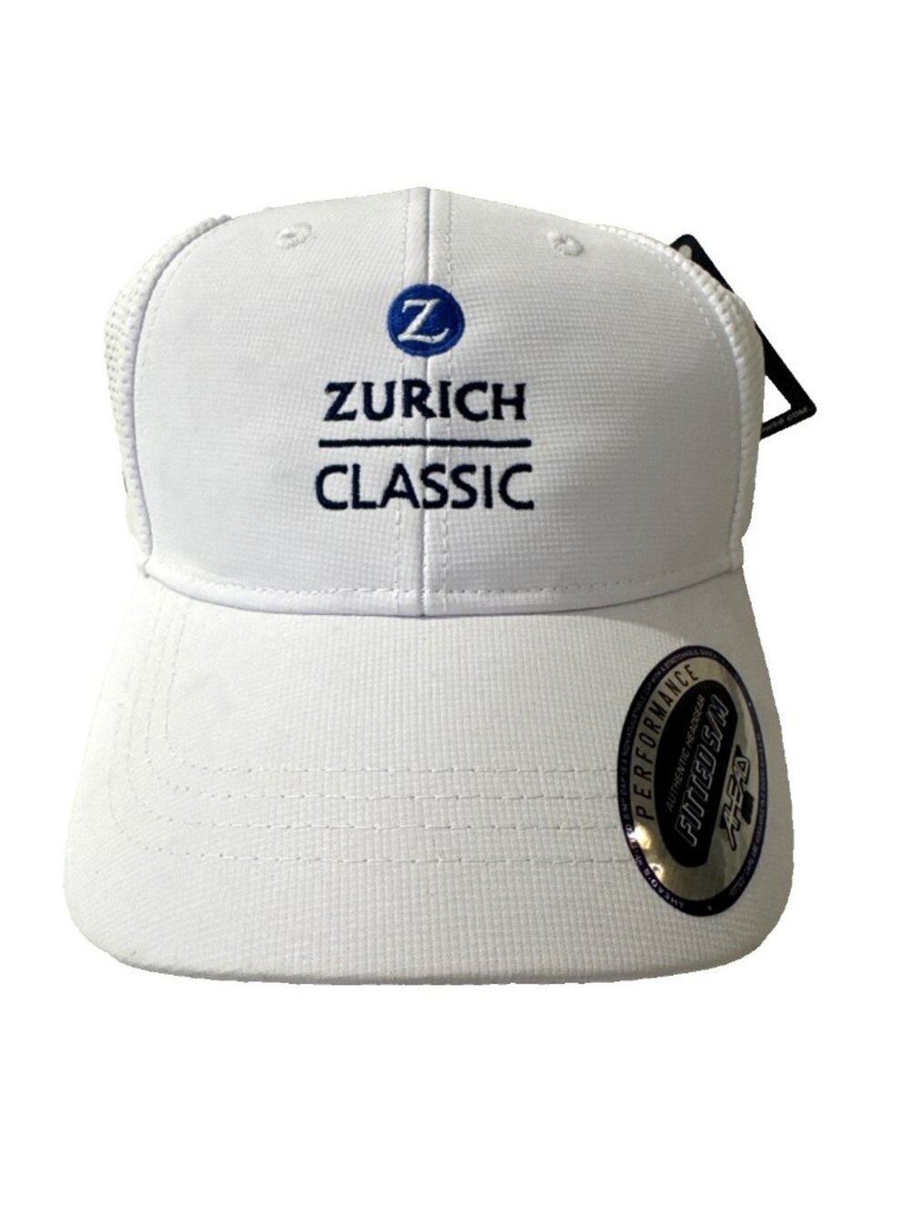 Zurich Classic Golf Hat White Baseball Cap Truckers Hat TPC of LA Fitted S/M